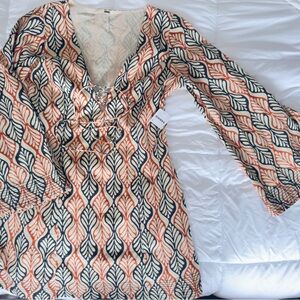 Free People Gia Print Mini Dress
